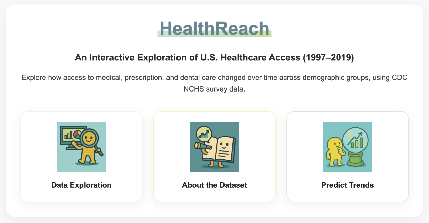 HealthReach Web App Preview